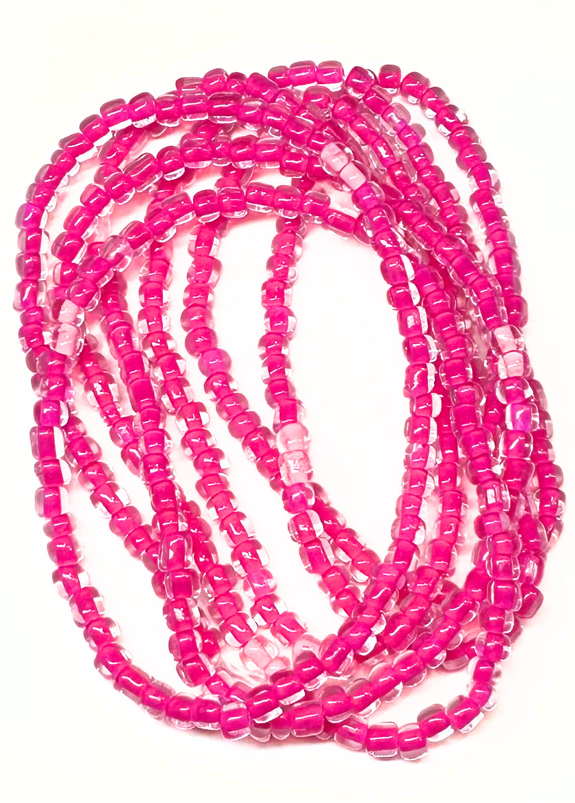 Pink on Pink Waist Beads